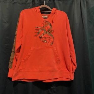 Legendary whitetails coral hoodie